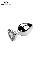 SMT087 - butt plug hình trái tim đủ 5 size phích cắm hình thoi