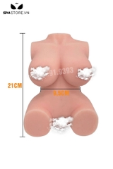 SMT1069 - Búp bê tình dục silicon nửa người có khuân mông và ngực
