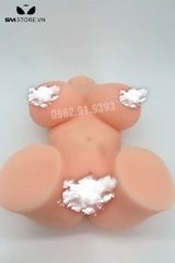 SMT1070 - Búp bê tình dục silicon nửa người có âm đạo và ngực nở