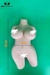 SMT1078 - Búp bê tình dục nửa người có mông và ngực đầy đặn