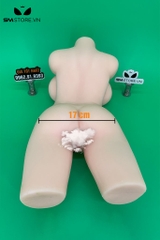 SMT1077 - Búp bê tình dục silicon thiết kế như thật có âm đạo se khít