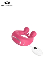 SMT1207 - Vòng rung tình yêu silicon đường kính 6.6cm điều khiển xa