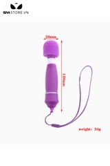 SMT1464 - Chày rung mini dài 120mm chất liệu silicon chống nước