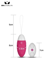 SMT1480 - Trứng rung Lovetoy điều khiển từ xa có 10 chế độ sạc pin