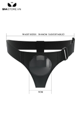 SMT1559 - Đai đeo dương vật có lỗ 9 cm vòng eo 58-64cm