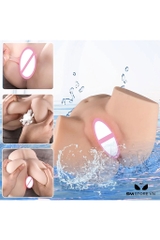 SMT1943 - Khuôn mông silicon có âm đạo và hậu môn dài 23cm