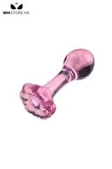 SMT207 - butt plug thủy tinh thiết kế đầu hình thoi thân dài 11cm