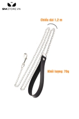 SMT221 - Dây xích SM dài 1,2 m thiết kế tay cầm chất liệu da PU