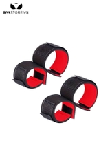 SMT280 - Còng tay tình yêu mút xốp 2 màu cố định tay chân pha