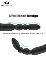 SMT2968 - Chày rung tình yêu 2 đầu có 30 chế độ sạc USB dài 24.5cm