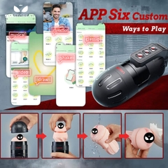 SMT2972 - Cốc thủ dâm tự động Leten rung thụt điều khiển qua APP