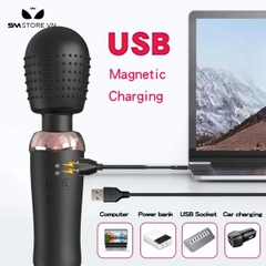 SMT2976 - Chày rung tình yêu có gai và 5 tần số thụt dài 275mm