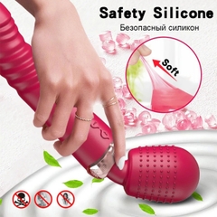 SMT2976 - Chày rung tình yêu có gai và 5 tần số thụt dài 275mm