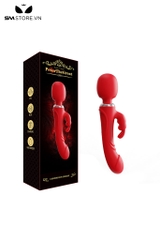 SMT2977 - Chày rung tình yêu nhánh tai thỏ có 10 chế độ và sạc điện