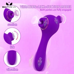 SMT2987 - Máy rung hút có 10 tần số dài 183mm sạc điện