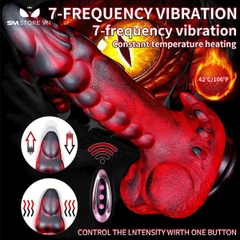 SMT2990 - Dương vật giả monster khủng lồ có rung điều khiển từ xa