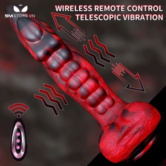 SMT2990 - Dương vật giả monster khủng lồ có rung điều khiển từ xa