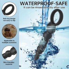 SMT2998 - Anal bead có 9 chế độ rung thụt điều khiển qua APP dài 25cm