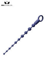 SMT3000 - Anal bead với chuỗi bi nổi silicon sạc điện dài 35cm