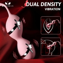 SMT3001 - Trứng rung tình yêu đôi kèm sốc điện có 10 tần số sạc điện