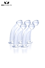 SMT3009 - Cu giả silicon trong suốt có đế dính tường và độ uốn dẻo cao