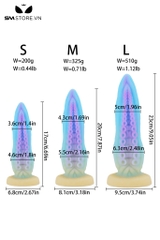SMT3012 - Đồ chơi hậu môn có xúc tu bạch tuộc silicon có thể bẻ cong