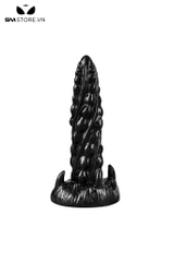 SMT3016 - Phích cắm hậu môn có bi tròn quanh và đế gai dài 20cm