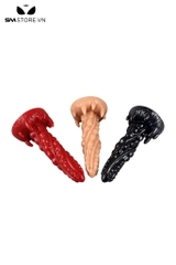 SMT3016 - Phích cắm hậu môn có bi tròn quanh và đế gai dài 20cm