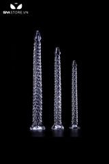 SMT3017 - Dương vật giả siêu dà hình vảy cá đế dính tường và 3 size