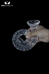 SMT3017 - Dương vật giả siêu dà hình vảy cá đế dính tường và 3 size