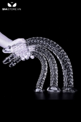 SMT3017 - Dương vật giả siêu dà hình vảy cá đế dính tường và 3 size