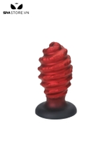 SMT3018 - Anal huge thiết kế xoắn ốc đế hít tường silicon mềm bẻ cong