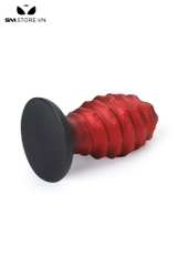 SMT3018 - Anal huge thiết kế xoắn ốc đế hít tường silicon mềm bẻ cong