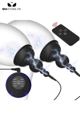 SMT3039 - Hút núm vú silicon sốc điện dài 90mm với đáy tròn nhô cao