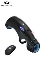 SMT3042 - Vòng rung đeo gốc dương vật thiết kế 3 vòng điều khiển xa