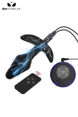 SMT3044 - Butt plug đồ chơi hậu môn silicon hai điện cực dài 10cm