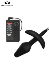 SMT3044 - Butt plug đồ chơi hậu môn silicon hai điện cực dài 10cm