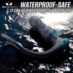 SMT3050 - Máy rung hậu môn mix vòng đeo dương vật silicon sạc điện