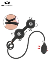 SMT3054 - Anal pump thiết kế 2 nấc kèm vòng corcking đeo dương vật