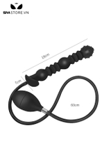SMT3055 - Anal pump có gai bao quanh ở đầu và van tháo rời dài 18cm