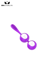 SMT3062 - Bóng tập kegel 2 tầng bằng silicon đàn hồi và tháo rời dài 139mm