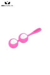 SMT3062 - Bóng tập kegel 2 tầng bằng silicon đàn hồi và tháo rời dài 139mm