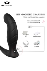 SMT3066 - Vòng rung dương vật chống xuất tim sớm và butt plug