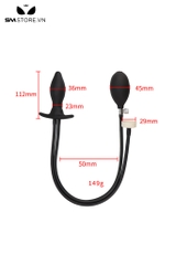 SMT3079 - Đồ chơi hậu môn anal pump có lỗ hở bơm nước dài 8cm