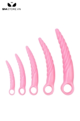 SMT3083 - Đồ chơi hậu môn hình lưỡi liềm và xoắn ốc có 5 size