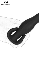 SMT3086 - Dương vật giả silicon thiết kế đế cong có 3 kích cỡ