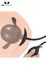 SMT3088 - Anal pump đồ chơi hậu môn thiết kế xòe 2 cánh ôm lấy quả cầu