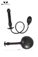 SMT3090 - Anal pump thiết kế hình lò xo với phần đầu có gai dài 50mm