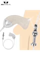 SMT3092 - Dụng cụ thụt rửa hậu môn đầu dương vật dài 10cm