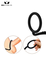 SMT3101 - Anal pump kèm vòng đeo dương vật bằng silicon dài 50cm